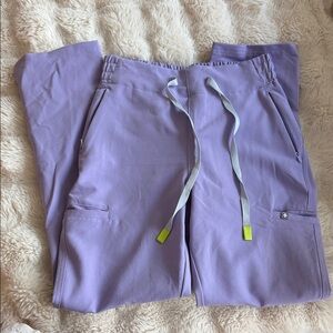 Figs Lavender Scrub Pants